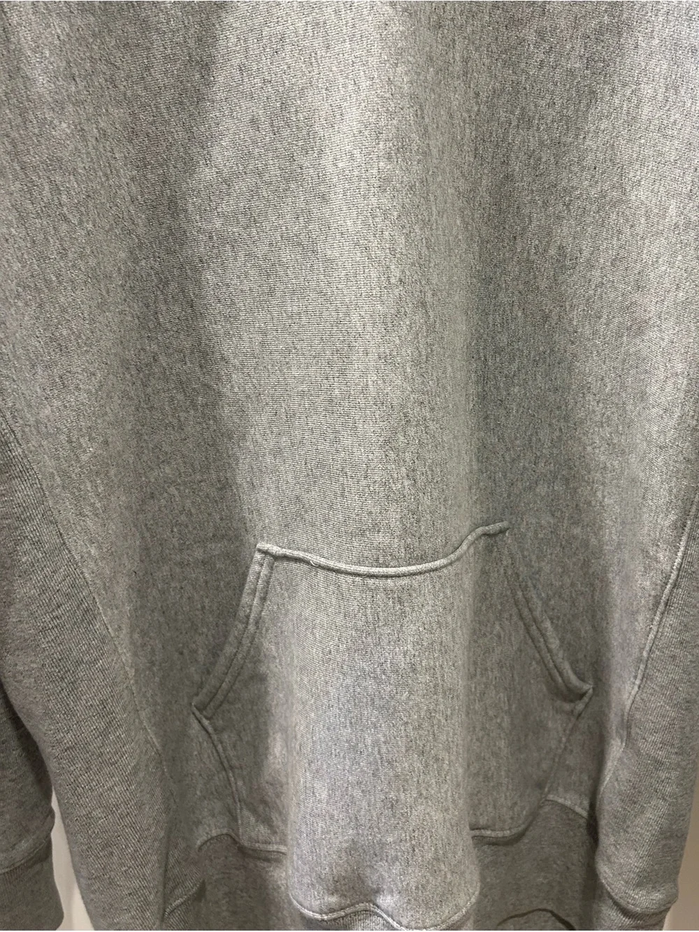 J Crew Sportswear gray Heathered Heavyweight Hoodie